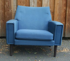 1950's atomic Danish arm chair